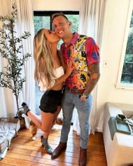 Caeleb Dressel and Meghan Dressel